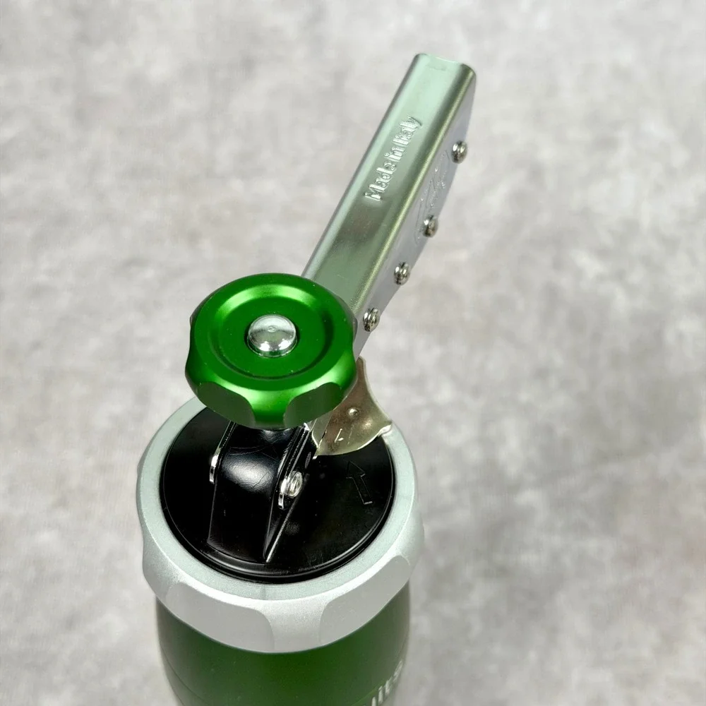 Marcato Atlas Biscuits Cookie Press Green Anodized Aluminum Made in Italy